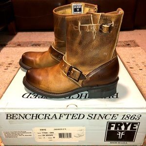 NWB Frye Engineer 8R (Dark Brown)